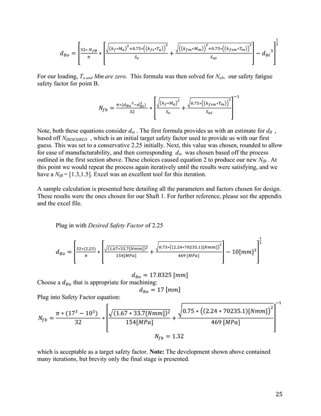 Gearbox design MECH 393 final project PDF