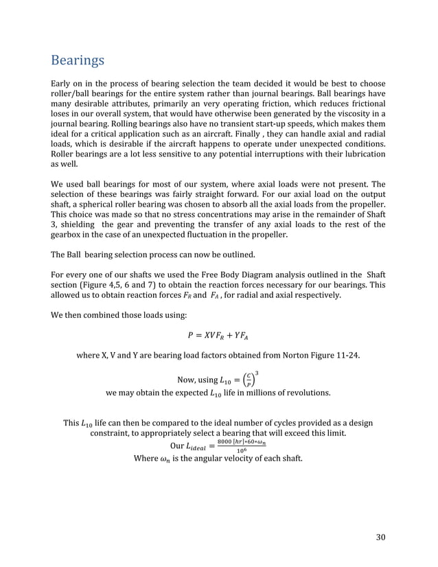 Gearbox design MECH 393 final project PDF