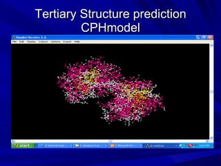 Tertiary Structure prediction CPHmodel 