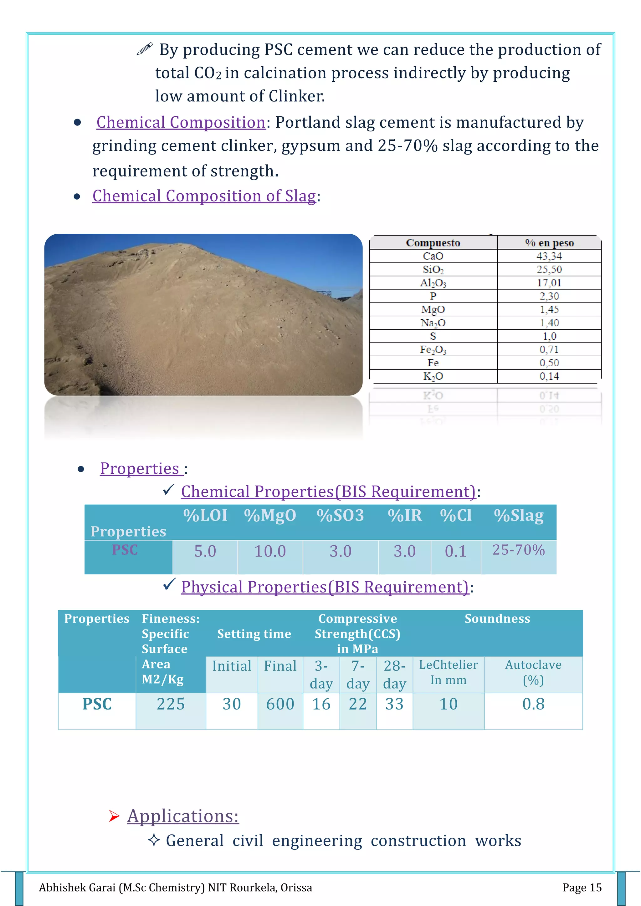 Manufacturing and Quality Control of Cement. | PDF