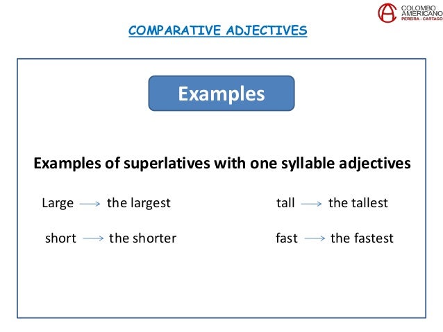 c7 u10 project superlative adjectives
