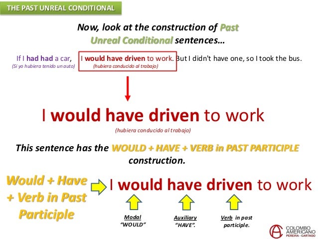 Project The Past Unreal Conditional Project the past unreal conditional
