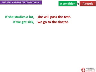 C11 U10 Project the real and unreal conditional. | PPTX