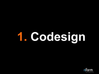 1.  Codesign 