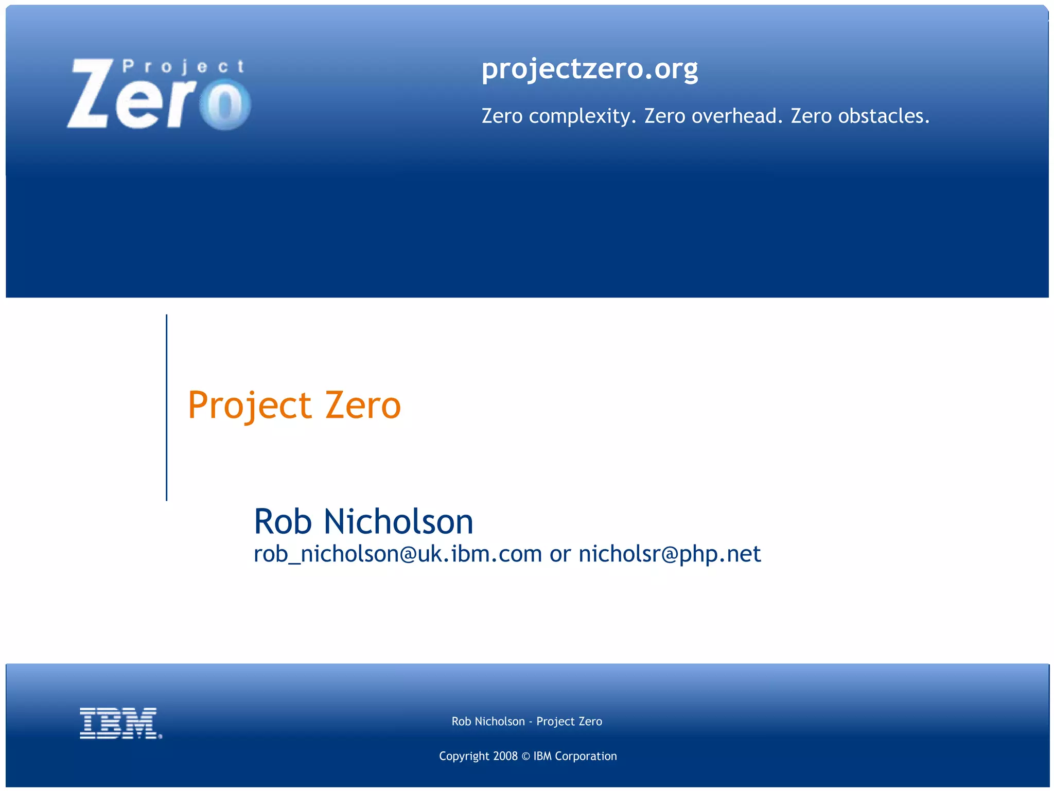 Project Zero Php Quebec