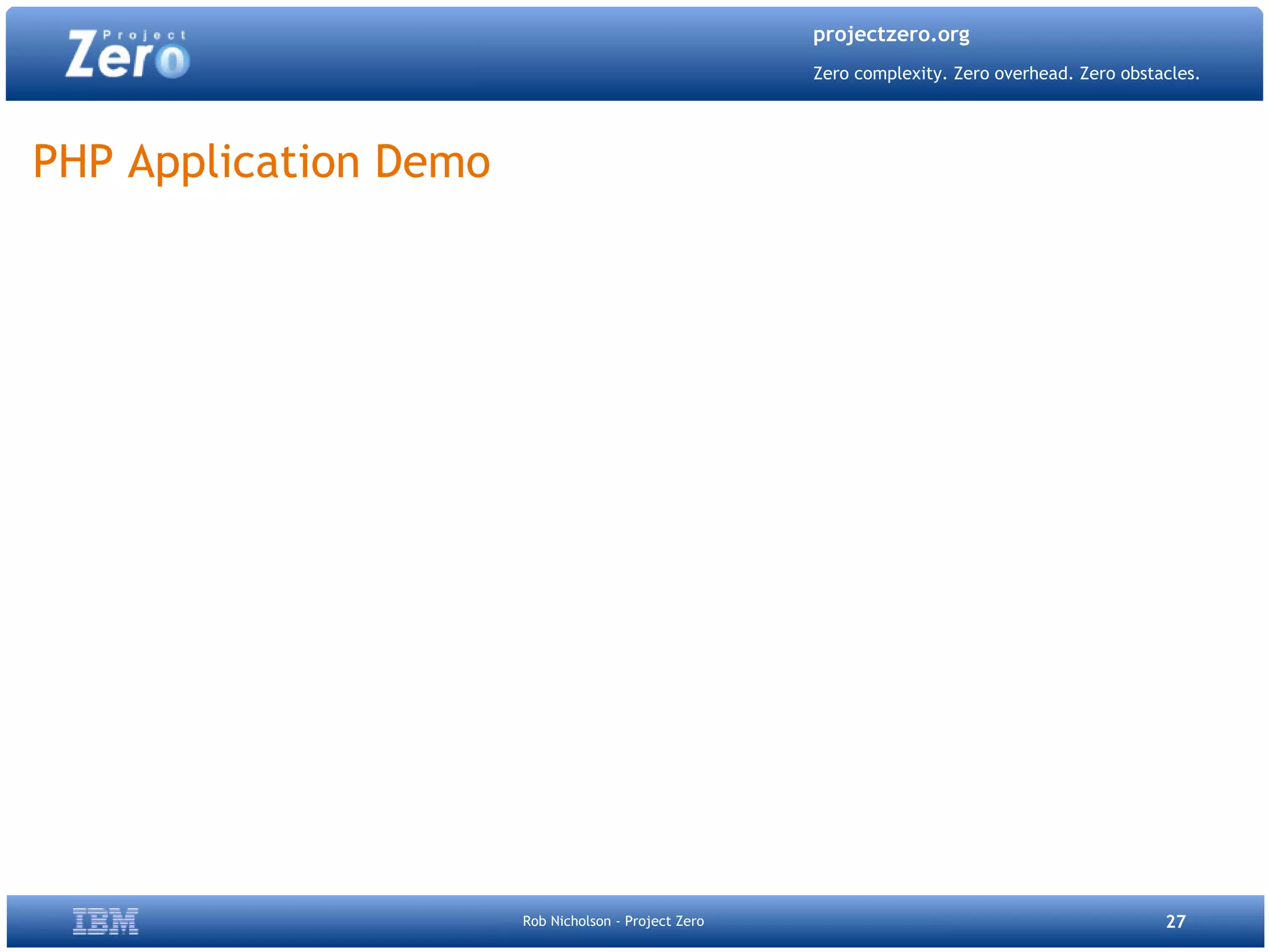 Project Zero Php Quebec