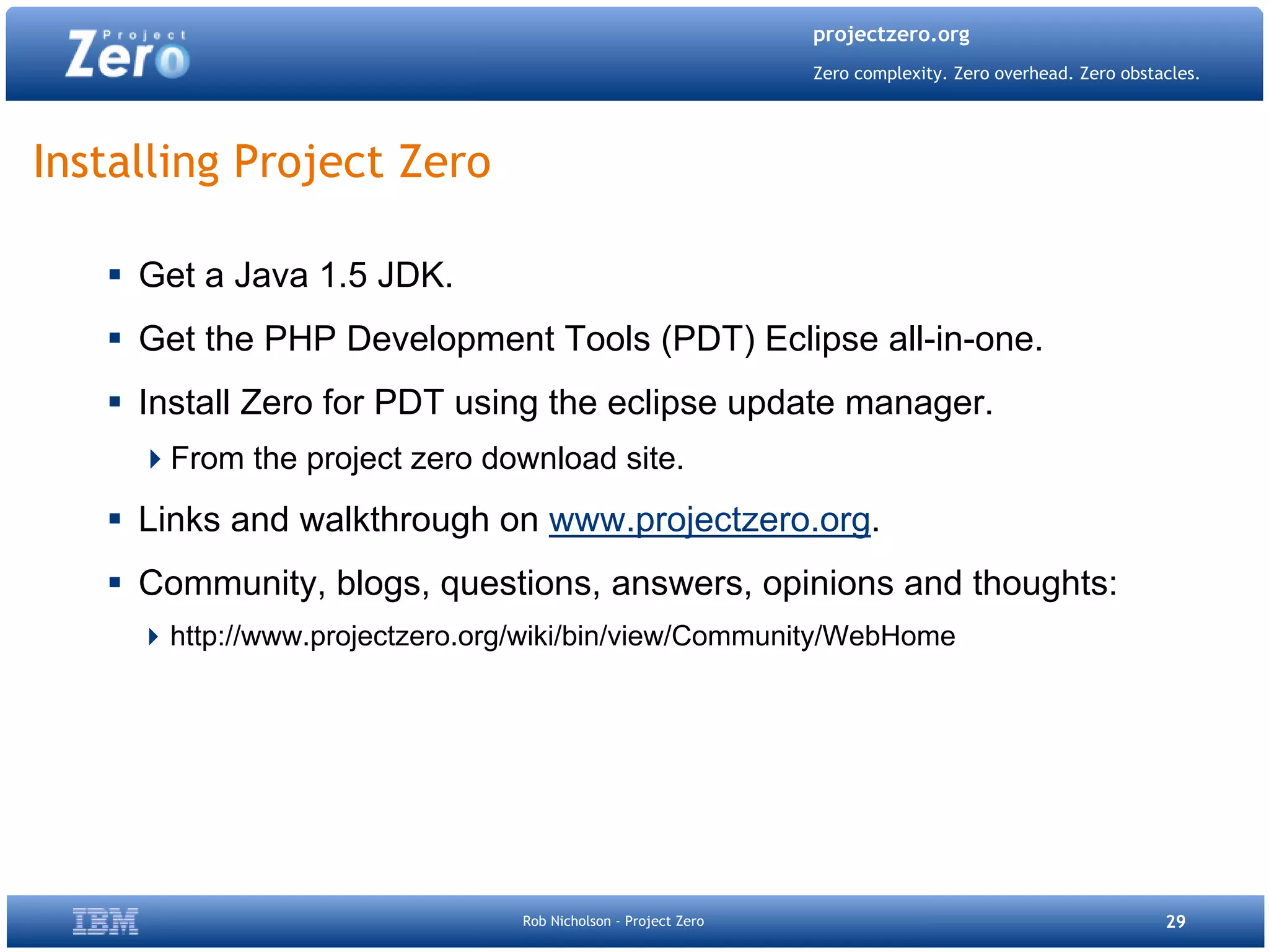 Project Zero Php Quebec