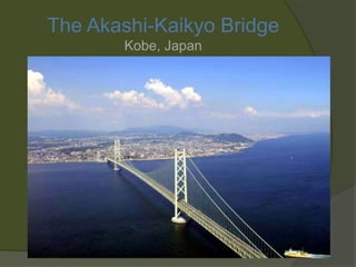The Akashi-Kaikyo BridgeKobe, Japan
