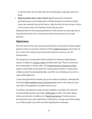 Initiative towards cashless economy in india | PDF