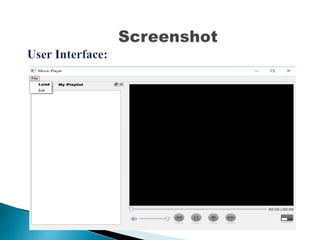 Designing of Video Player with Python | PPT