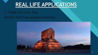 Base isolation method System for Multi storey Building | PPTX