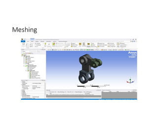 STRUCTURAL ANALYSIS OF A BRACKET USING ANSYS | PDF