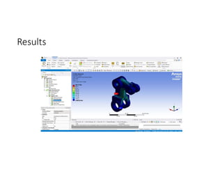 STRUCTURAL ANALYSIS OF A BRACKET USING ANSYS | PDF