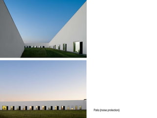 Patio (noise protection)
 