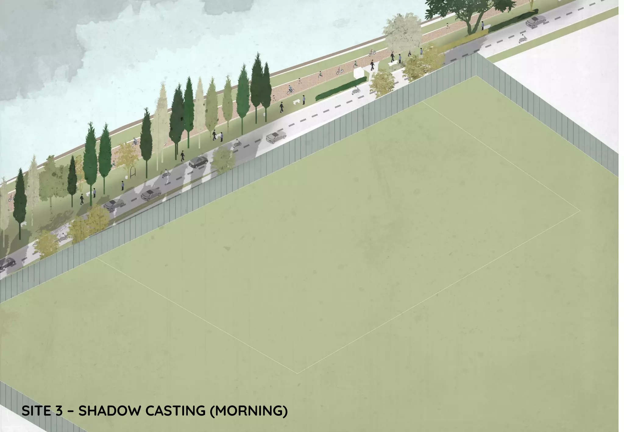 SITE 3 – SHADOW CASTING (MORNING)
 