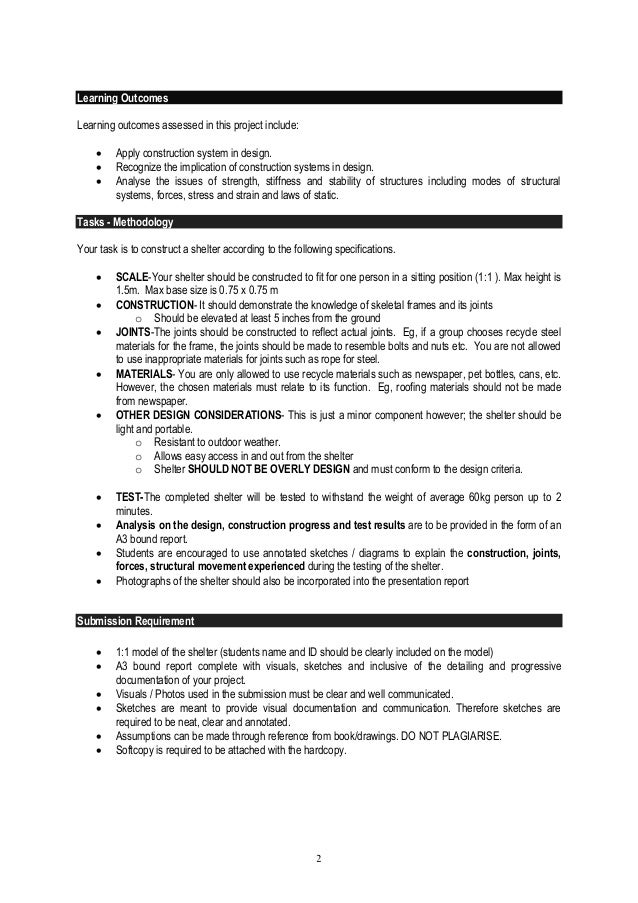 Construction Project Brief Template building construction project 1 brief