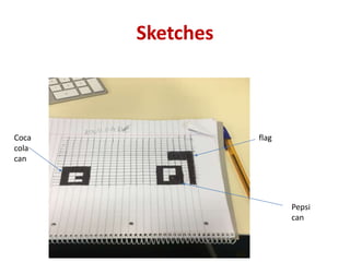Sketches
Pepsi
can
flag
Coca
cola
can
 