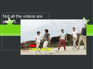 What makes you beautiful Not all the videos are perfect…. 