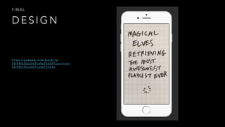 D E S I G N
F I N A L
h t t p s : / / p o p a p p . i n / w / p ro j e c t s /
5 6 f 4 4 f b 5 b c a 0 6 7 c a 0 e 7 2 d 6 4 7 / p re v i e w /
5 6 f 4 4 f b 5 b c a 0 6 7 c a 0 e 7 2 d 6 4 a
 