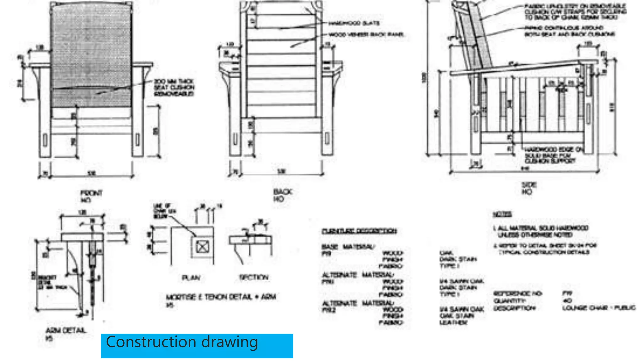 Construction drawing 
 