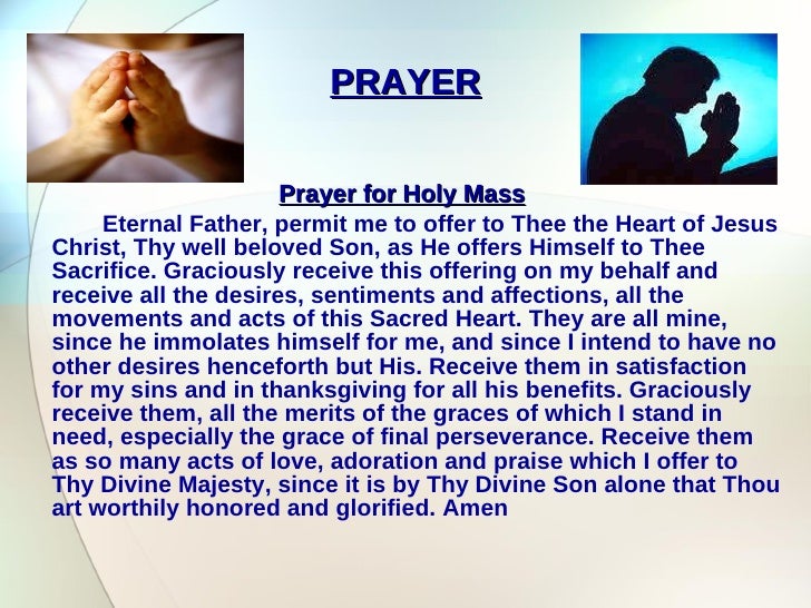 HOLY EUCHARIST and BASIC CATECHISM OF THE HOLY MASS