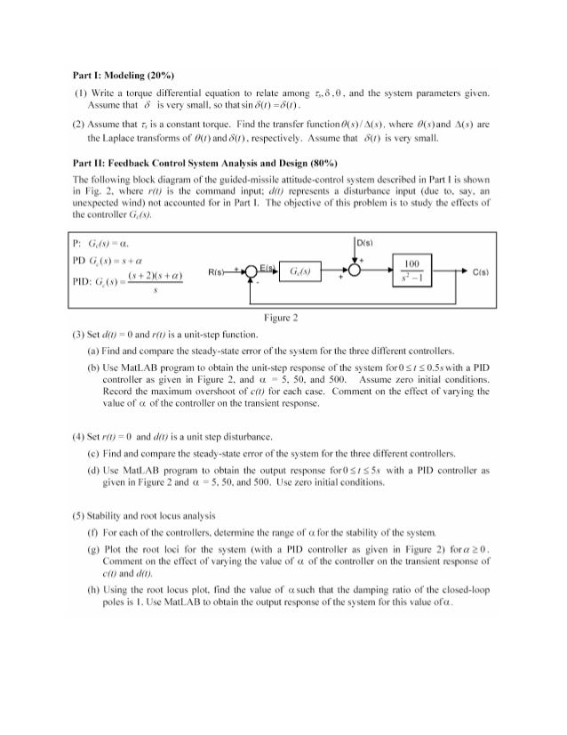 control of mechanical system