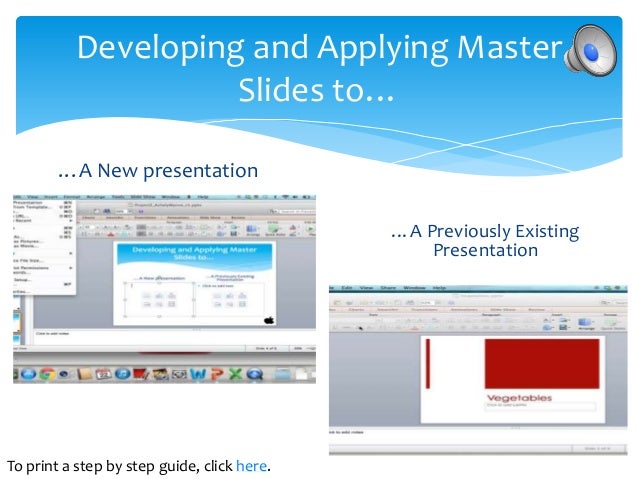 Digital Job Aid The Ins and Outs of Master Slides in