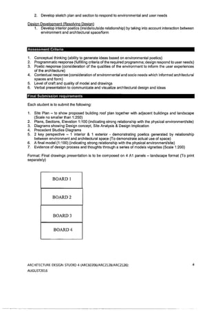 SEM 4 : STUDIO PROJECT 2 BRIEF | PDF