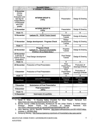 SEM 4 : STUDIO PROJECT 2 BRIEF | PDF