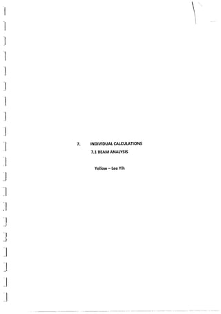 building structure Project 2 calculation