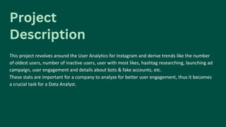 Instagram User Analytics | PDF