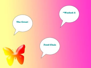 The Great Plastic Tide “Washed Ashore”   Food Chain   