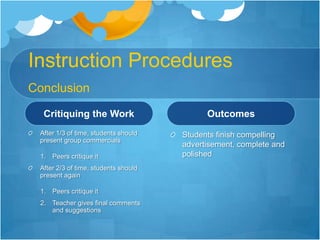 Record of Advertisements WorksheetStudents will use this worksheet to keep track of all the commercials they watch during one hour of TV watching.  They will do this twice, on two different nights.  There is enough space to  record 45 advertisements.