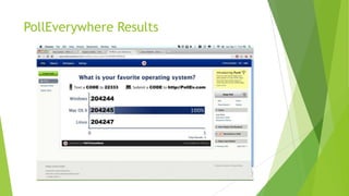 PollEverywhere Results