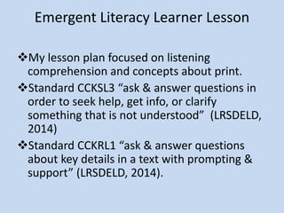 Selecting Texts (Part 3)
Literacy Matrix
 