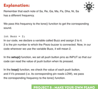 Project 8 Make Your Own Piano