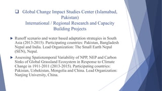 Project about climate change in Pakistan | PPTX