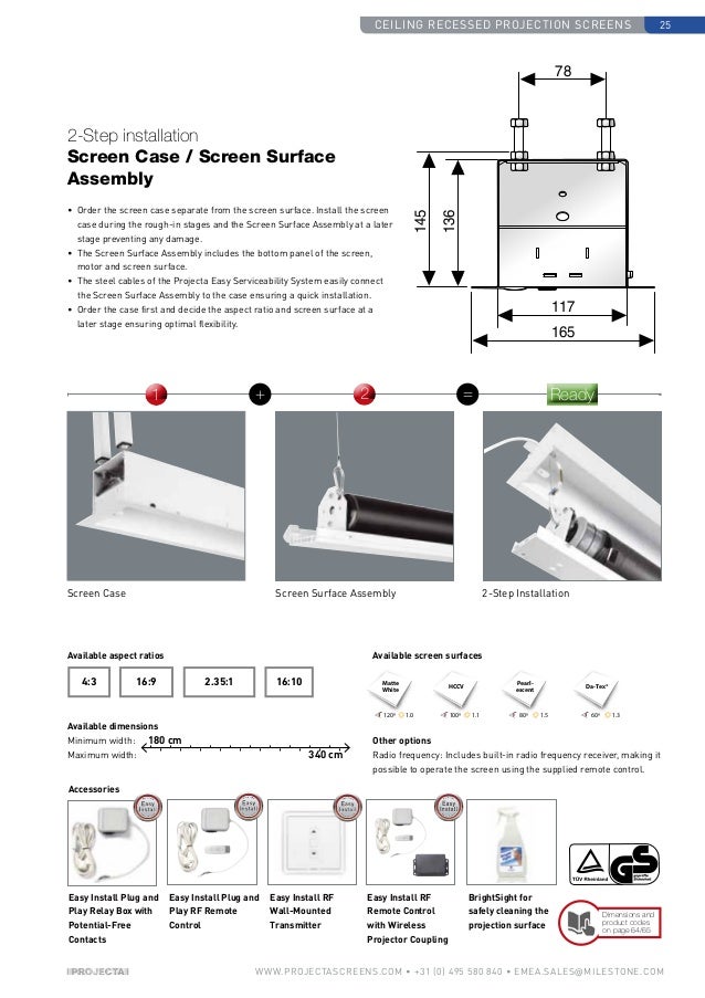 Projecta Catalogue 2014