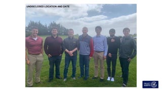 UNDISCLOSED LOCATION AND DATE
 