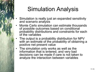 Conditional Simulation Estimation Project Analysis and Evaluation FORO.ppt
