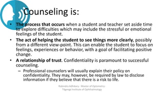 Set Point Couseling Innovative Teaching Strategies: Counseling and Project Method | PPTX