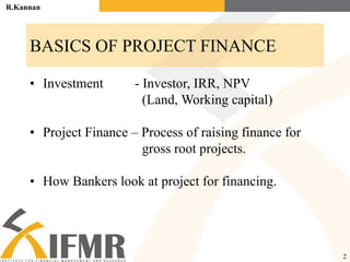 Project and Infrastructure Finance slides Module1_Ver3.ppt