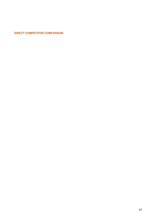 DIRECT COMPETITOR COMPARISON




                               37
 