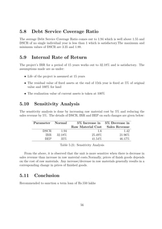 Project appraisal system at APSFC | PDF