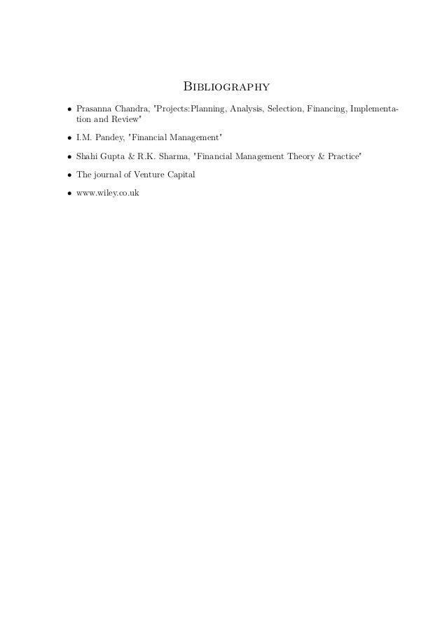 Projects By Prasanna Chandra