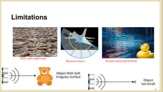 Limitations
Design and programming
Rotation Issues
Hilly and rough road
30
 