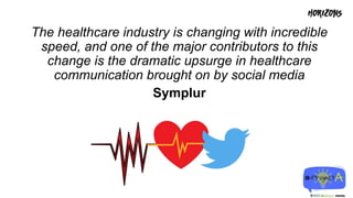 The healthcare industry is changing with incredible
speed, and one of the major contributors to this
change is the dramati...