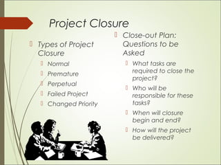 Project audit and closure | PPT