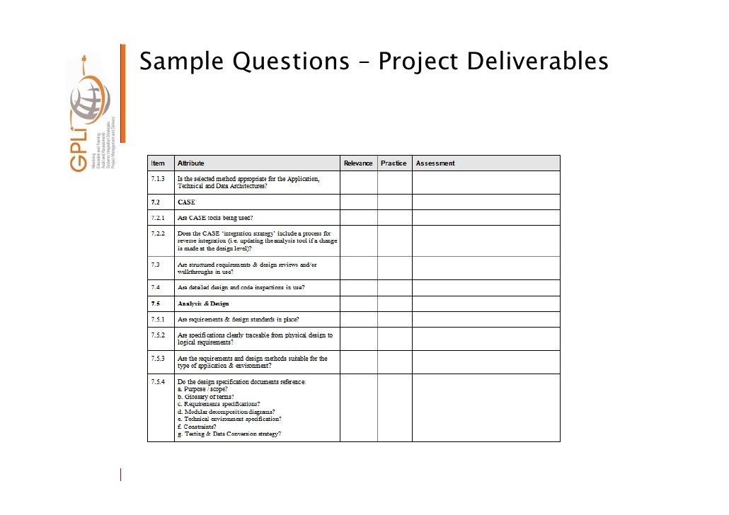 project audit project audit