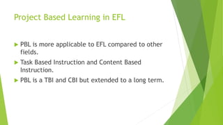 Project based education | PPTX